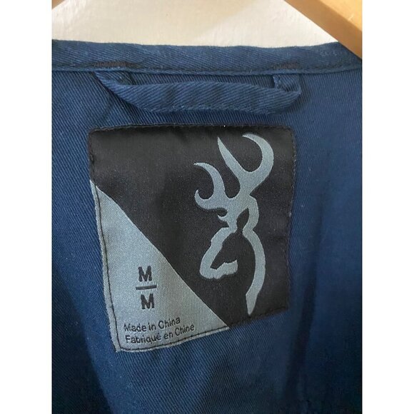 Browning Men's Right Trapper Nevy Blue Mesh Vest - Medium - Picture 2 of 14